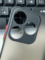 Накладка силикон PRC SoftTouch Tecno Spark 10/10C серо-синий — изображение 3