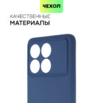 Накладка силикон PRC SoftTouch Xiaomi Poco F6 PRO 5G Black — изображение 2