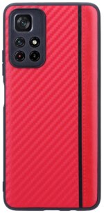 Накладка силикон PRC SoftTouch Xiaomi Poco M4 Pro 5G/Note 11 5G/11S 5G Wine Red