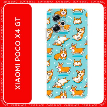 Накладка силикон PRC SoftTouch Xiaomi Poco X4 Pro/Note 11 Pro Green