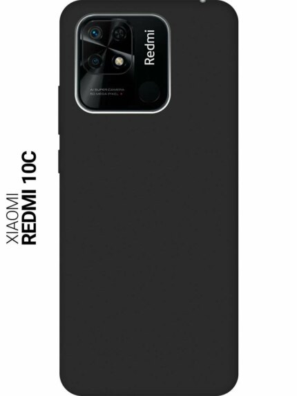 Накладка силикон PRC SoftTouch Xiaomi Redmi 10C Black