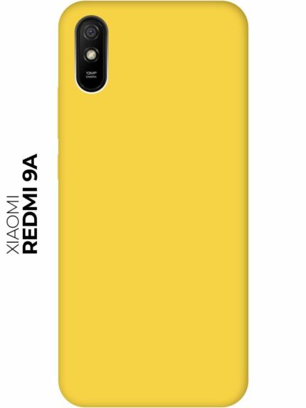 Накладка силикон PRC SoftTouch Xiaomi Redmi 9A Yellow