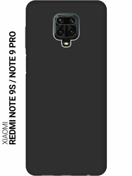 Накладка силикон PRC SoftTouch Xiaomi Redmi Note 9S/PRO Black