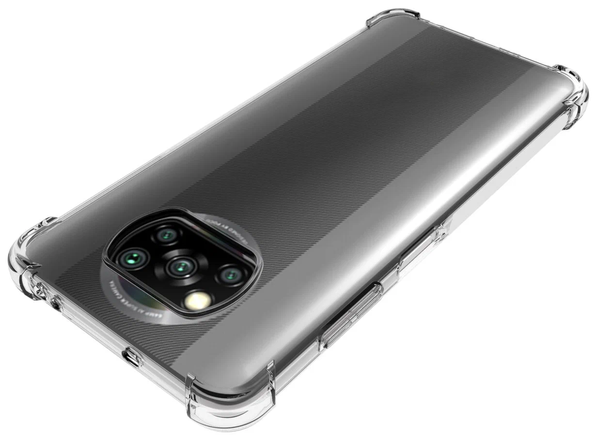 Накладка силикон PRC Xiaomi Poco X3/X3 PRO перламутр гель Blue Накладка силикон PRC Xiaomi Poco X3/X3 PRO перламутр гель Blue