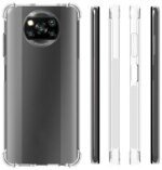 Накладка силикон PRC Xiaomi Poco X3/X3 Pro перламутр гель красный — изображение 2