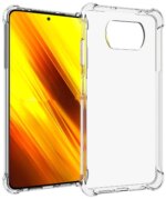 Накладка силикон PRC Xiaomi Poco X3/X3 Pro перламутр гель серый — изображение 4