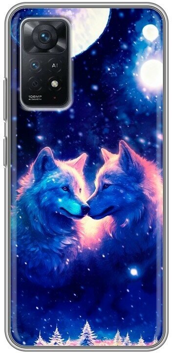 Накладка силикон PRC Xiaomi Redmi Note 12 PRO 4G Рисунок в ассортименте