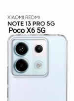 Накладка силикон PRC Xiaomi Redmi Note 13 PRO 5G перламутр гель Purple