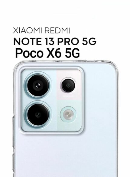 Накладка силикон PRC Xiaomi Redmi Note 13 PRO 5G перламутр гель Purple