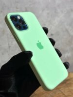 Накладка силикон Silicone Case Apple iPhone 12 Pro Max радужный — изображение 3