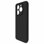 Накладка силикон Silicone Case Tecno Spark 20 Pro чёрный — изображение 2