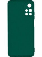 Накладка силикон Silicone Case Xiaomi Poco M4 Pro 5G/Note11 5G/11S 5G молочно-кофейный — изображение 2