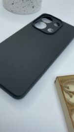 Накладка силикон Silicone Case Xiaomi Redmi Note 13 4G чёрный — изображение 2