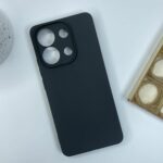 Накладка силикон Silicone Case Xiaomi Redmi Note 13 4G Black