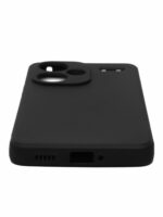 Накладка силикон Silicone Case Xiaomi Redmi Note 13 Pro Plus чёрный — изображение 3