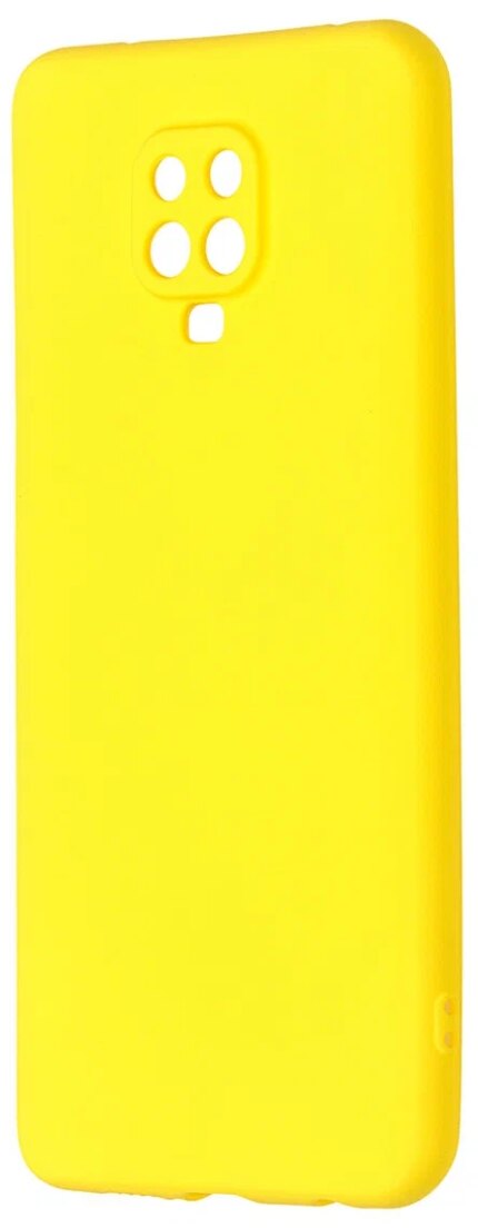 Накладка силикон Silicone Case Xiaomi Redmi Note 9S/PRO Yellow