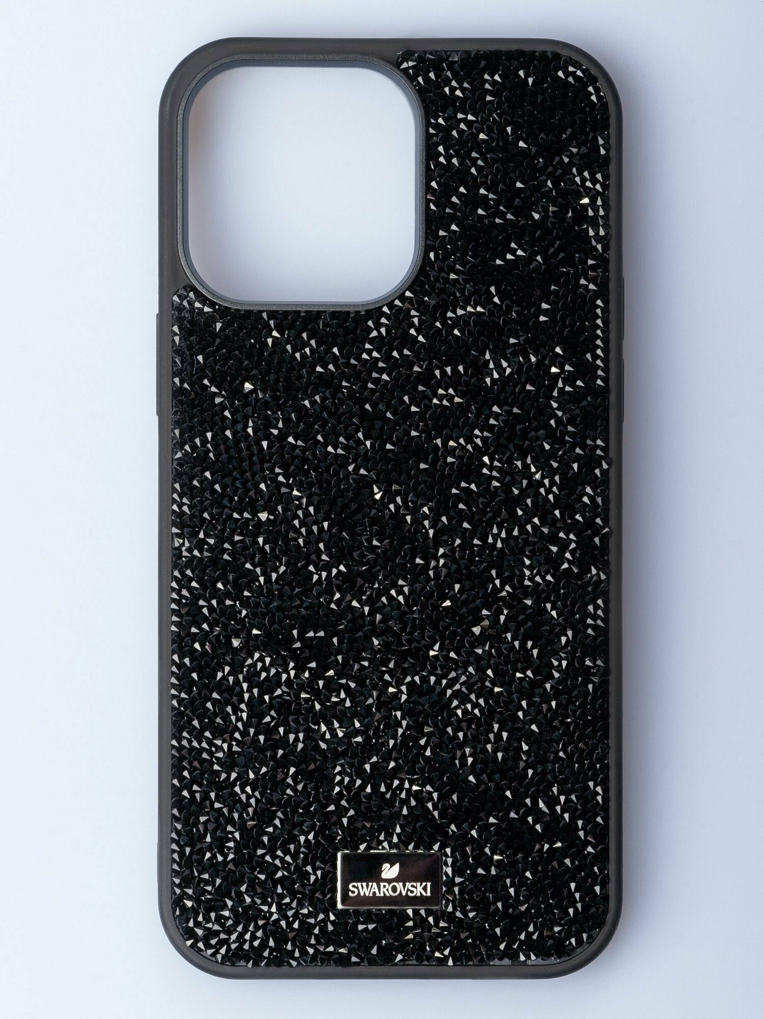 Накладка силикон Swarovski Iphone 15 Dark Blue Накладка силикон Swarovski Iphone 15 Dark Blue