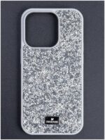 Накладка силикон Swarovski Iphone 15 PRO Dark Blue