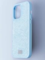 Накладка силикон Swarovski Apple iPhone 16 розовый — изображение 2