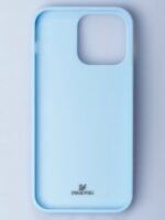 Накладка силикон Swarovski Apple iPhone 16 розовый — изображение 4