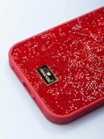 Накладка силикон Swarovski Apple iPhone 16 Pro чёрный — изображение 3
