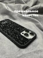 Накладка силикон Swarovski Apple iPhone 16 Pro розовый — изображение 4