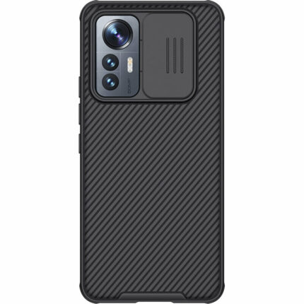 Накладка силикон/кожа LOGO Xiaomi Mi 12 Lite Dark Blue