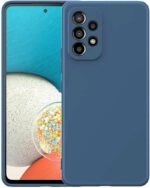 Накладка силикон/кожа X-Level Samsung A53 Dark Green