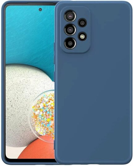 Накладка силикон/кожа X-Level Samsung A53 Dark Green