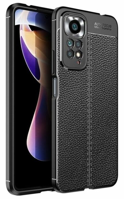 Накладка силикон/кожа X-Level Xiaomi Redmi Note 11  PRO Dark Green
