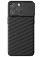 Накладка силикон/пластик DGKAMEI Карбон Premium Apple iPhone 15 Pro Max чёрный — изображение 2