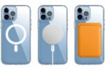 Накладка силикон/пластик матовая с окантовкой и кольцом Magsafe Apple iPhone 16 чёрный — изображение 4