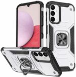 Накладка силикон/пластик PRC Armor Samsung A14 с подставкой Black
