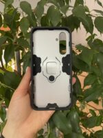 Накладка силикон/пластик PRC Armor Samsung A54 5G с подставкой зелёный — изображение 4