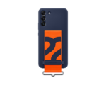 Накладка силикон/пластик PRC Armor Samsung S22 PRO/PLUS с подставкой Dark Blue — изображение 2
