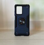 Накладка силикон/пластик PRC Armor Xiaomi Redmi Note 12 Pro 5G с подставкой серый( — изображение 2