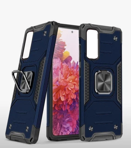 Накладка силикон/пластик PRC Armor Xiaomi Redmi Note 12 PRO 5G  с подставкой Silver(