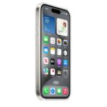 Накладка силикон/пластик PRC Карбон Estetic Apple iPhone 16 Pro серый — изображение 2