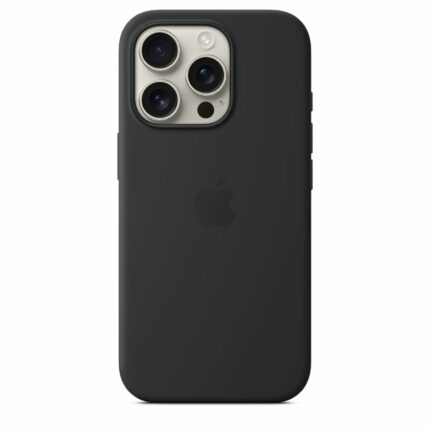 Накладка силикон/пластик PRC Logo Iphone 16 Black