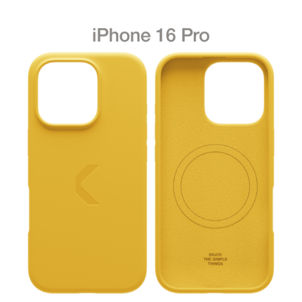 Накладка силикон/пластик PRC Logo Iphone 16  PRO Gold