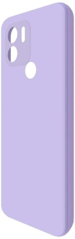 Накладка силикон/пластик PRC матовая с цветными краями Xiaomi Redmi A1+/A2+/POCO C51 Light Blue — изображение 2