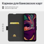 Накладка силикон/пластик PRC с кардхолдером Xiaomi Redmi Note 11 4G/11S 4G тёмно-синий — изображение 2