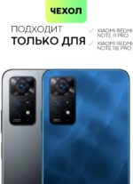 Накладка силикон/пластик PRC с кардхолдером Xiaomi Redmi Note 11 Pro зелёный — изображение 4