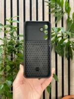 Накладка силикон/пластик prc armor samsung a16 с подставкой black