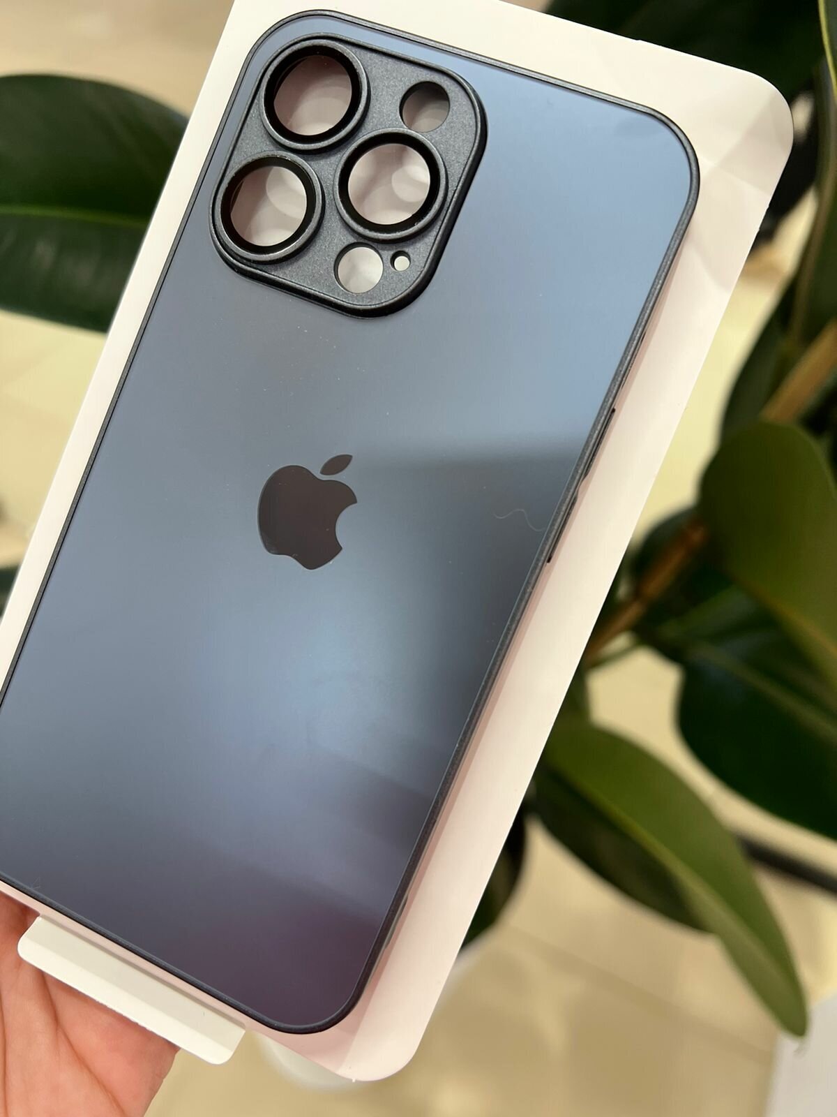 Накладки силикон/стекло AG Glass Case Iphone 13 PRO Pearly White Накладки силикон/стекло AG Glass Case Iphone 13 PRO Pearly White