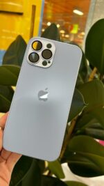 Накладки силикон/стекло AG Glass Case Apple iPhone 13 Pro розовый — изображение 2