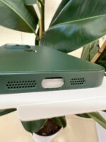 Накладки силикон/стекло AG Glass Case Apple iPhone 14 перламутровый белый — изображение 4
