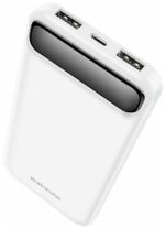Портативное ЗУ Borofone BJ14 10000mAh с дисплеем белый — изображение 2