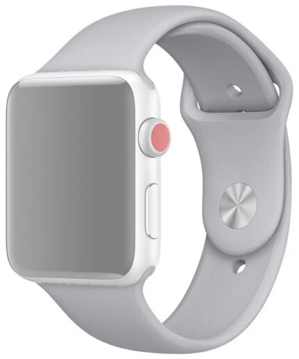 Ремешок Apple Watch силикон 38/40/41mm Gray Blue