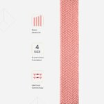 Ремешок для часов Нейлон 22мм Красный — изображение 4
